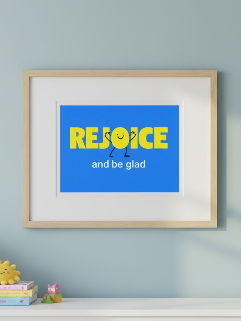 DDS Art Print, 8x10, Bible Verse, Paper Print, Unframed, Bright Series